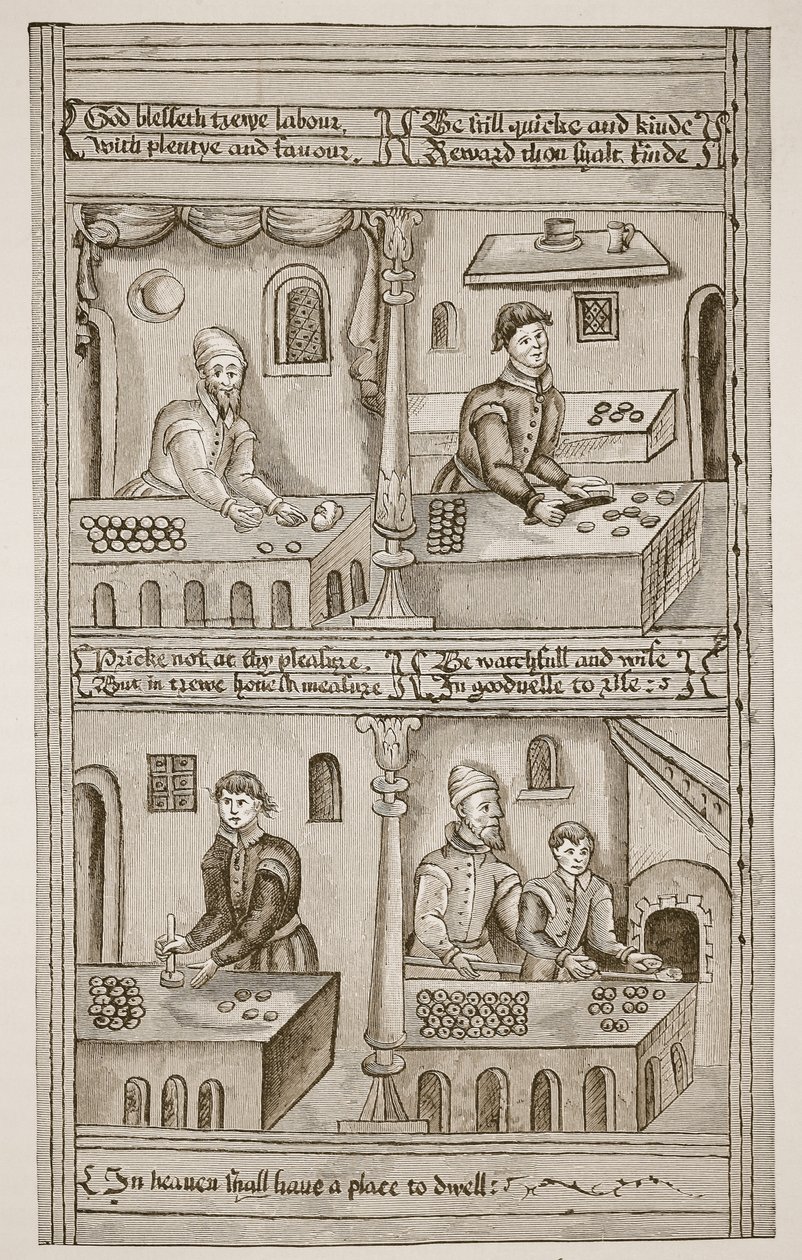 Panaderos de York, 1595-1596 de English School