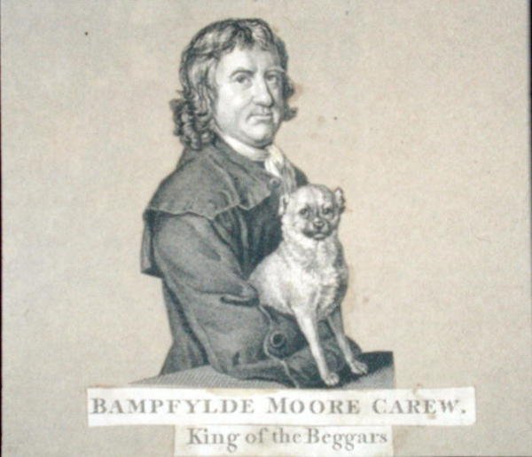 Bampfylde Moore Carew (1693-c.1770) Rey de los mendigos de English School