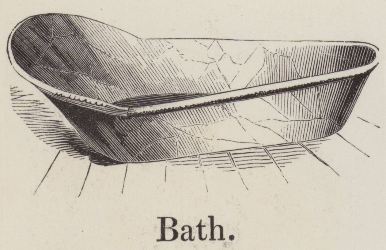 Bath (grabado) de English School