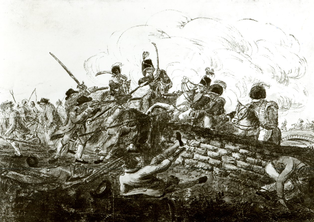 Batalla de Bonnybridge, 1820 de English School
