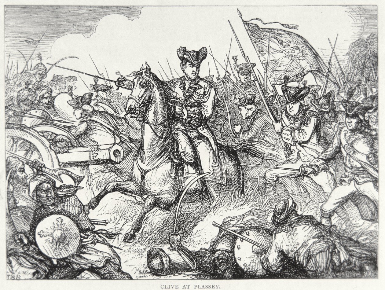 Batalla de Plassey de English School