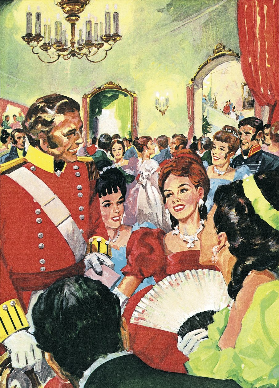 Sé amable con la pobre Becky Una escena de Vanity Fair de William Makepeace Thackeray de English School