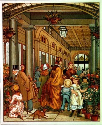Conservatorios de Bedford, ilustración de libro de English School