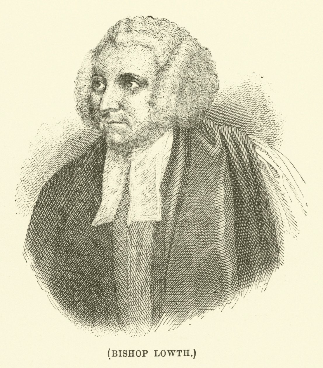 Obispo Lowth (grabado) de English School
