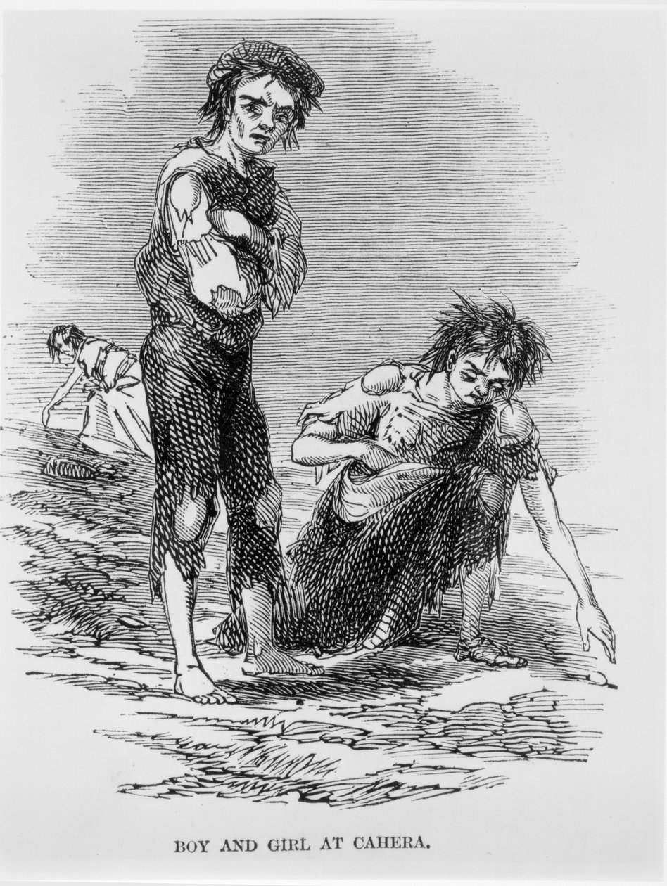 Niño y niña en Cahera de English School