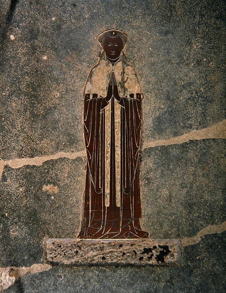 Brass de William White, en la Capilla Fitzalan de English School