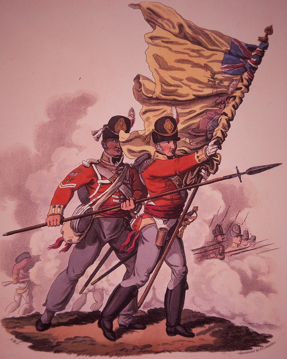 Soldados Británicos de English School