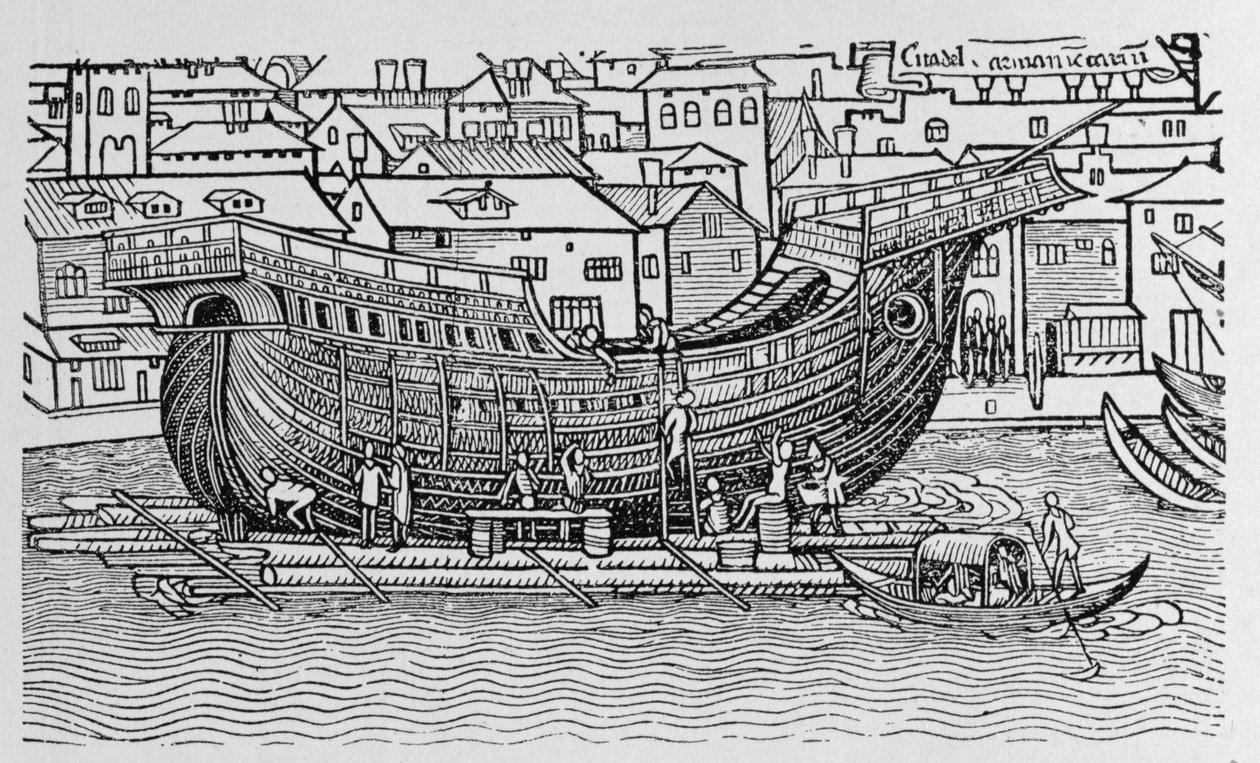 Construyendo un barco, de 