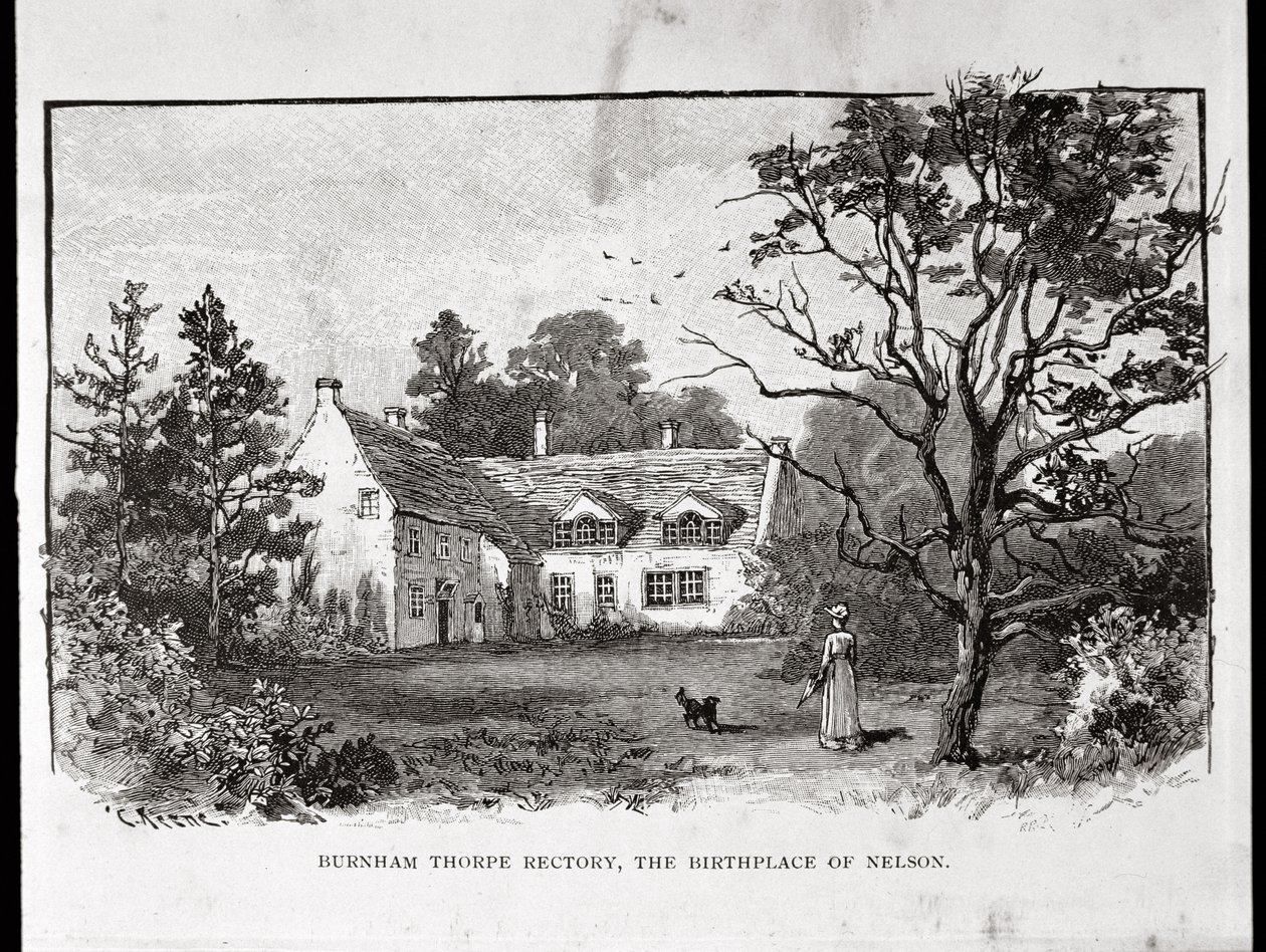 Rectory de Burnham Thorpe, lugar de nacimiento de Nelson de English School