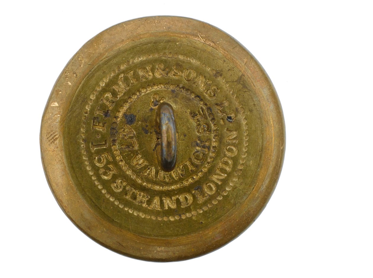 Botón, Cuerpo de Estado Mayor de Bengala, 1876-1891 de English School
