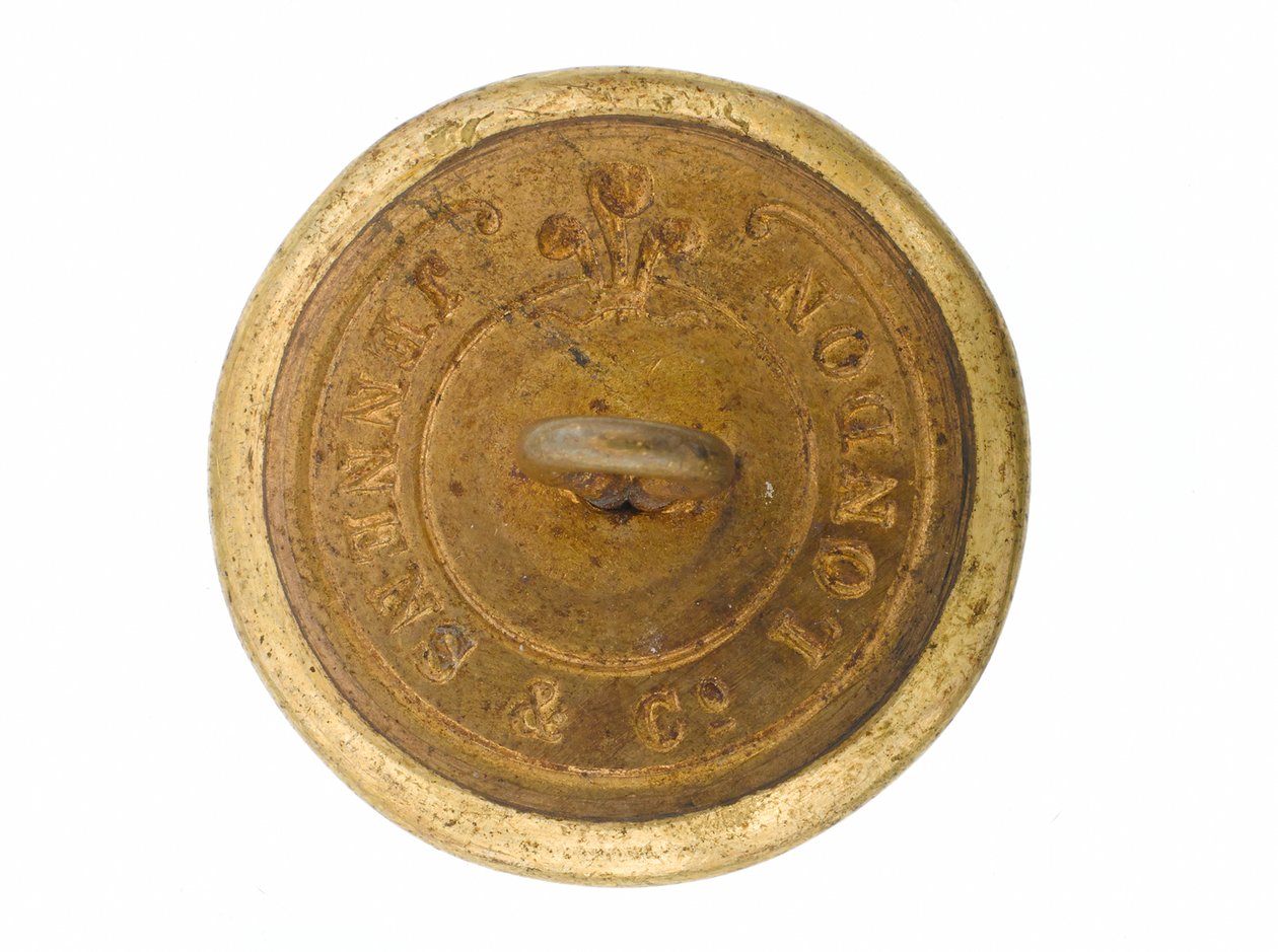 Botón, Bengal Staff Corps, 1876-1891 de English School
