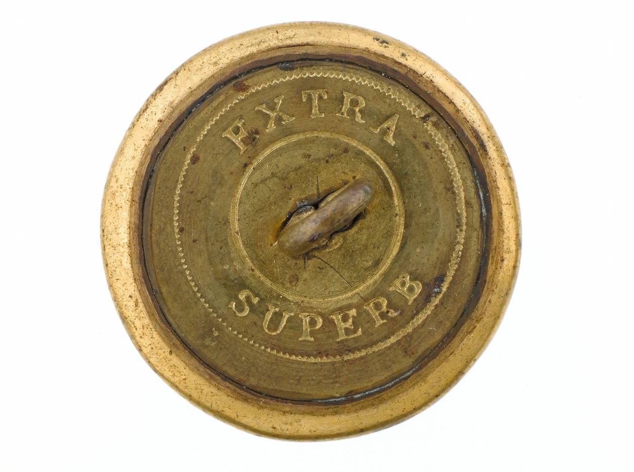 Botón, Cuerpo de Estado Mayor de Madrás, 1861-1876 de English School