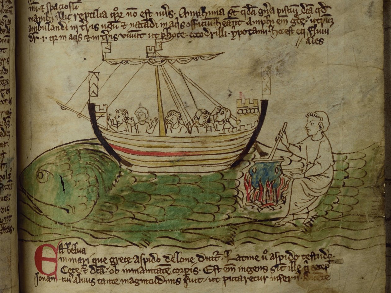 Ballena, del Bestiario de English School