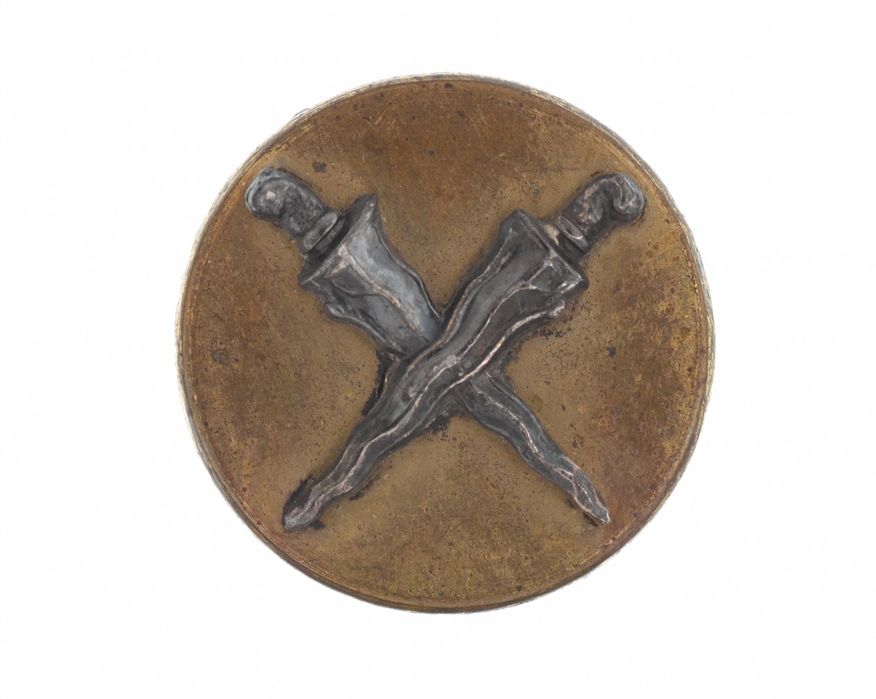 Botón de insignia de gorra, Malay State Guides, 1896-1919 de English School
