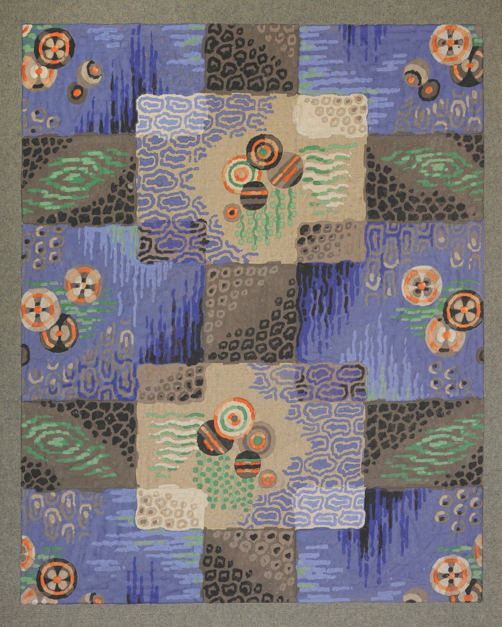 Diseño de alfombra de English School