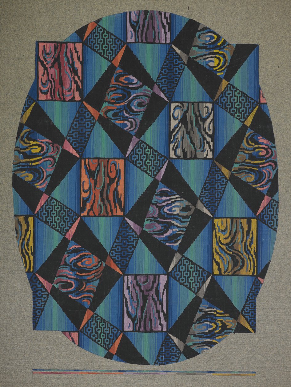 Diseño de alfombra de English School