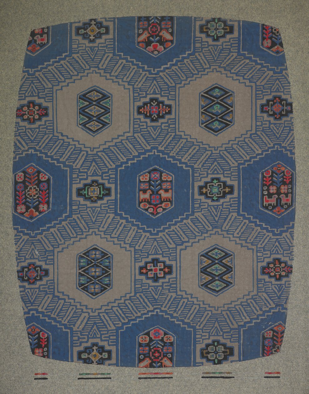 Diseño de alfombra de English School