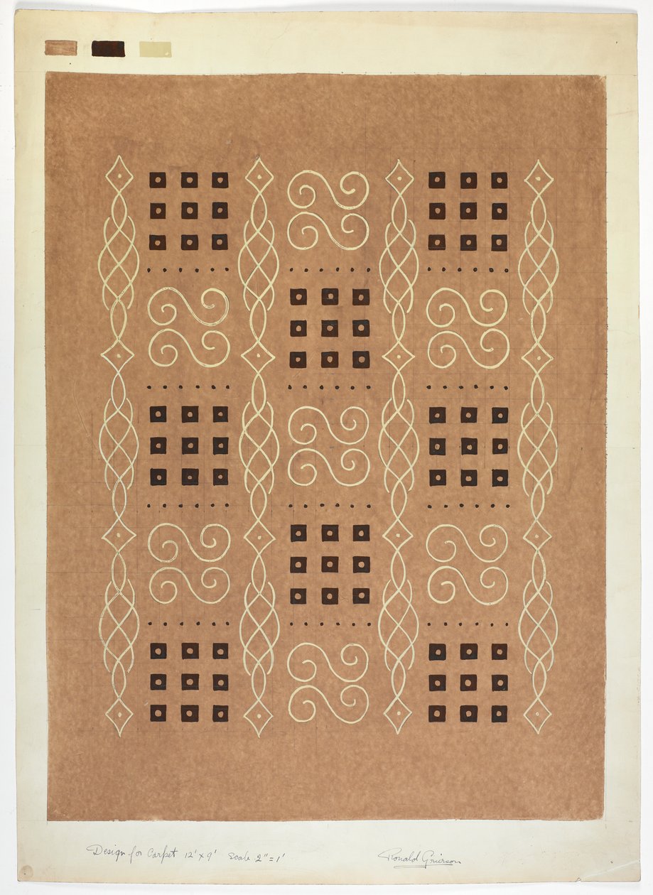 Diseño de alfombra de English School