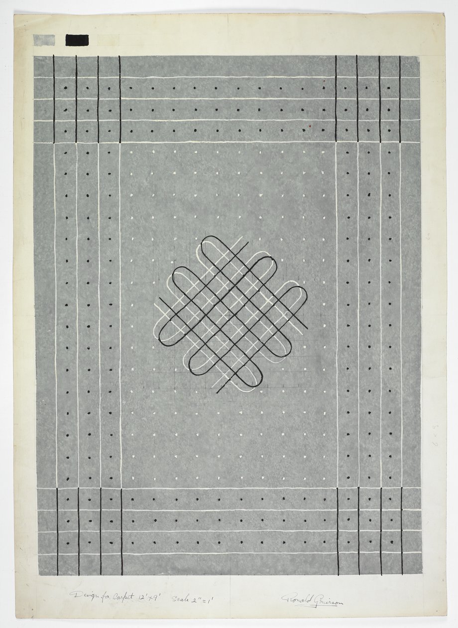 Diseño de alfombra de English School