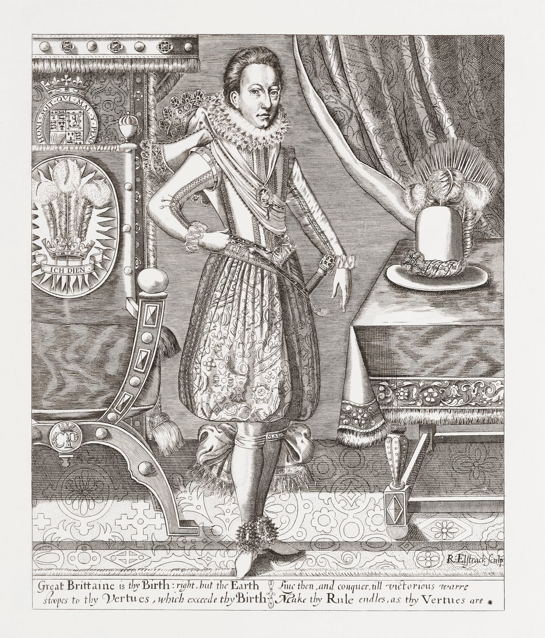 Carlos I, Rey de Inglaterra, Escocia e Irlanda, de la Galería de Retratos Raros de Woodburn, pub.1816 de English School