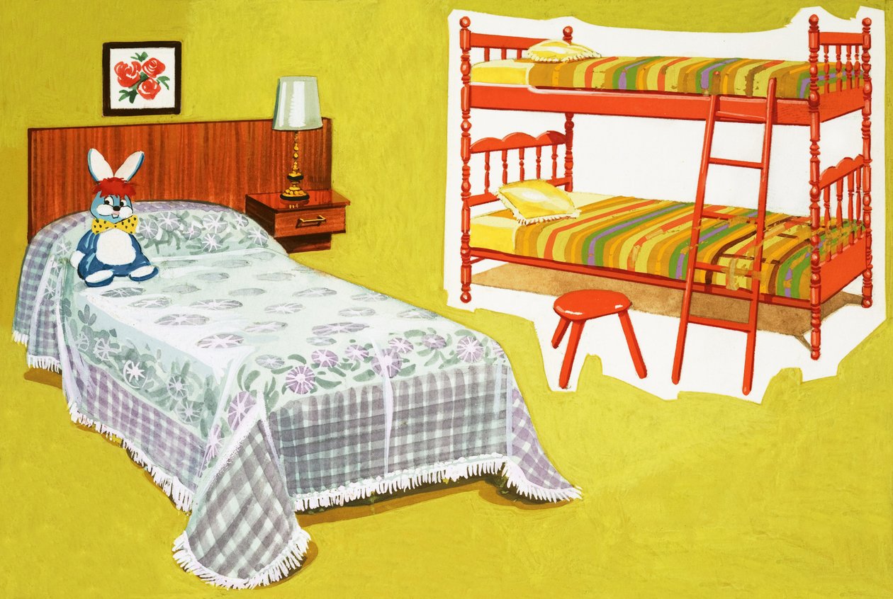 Cama y litera para niños de English School