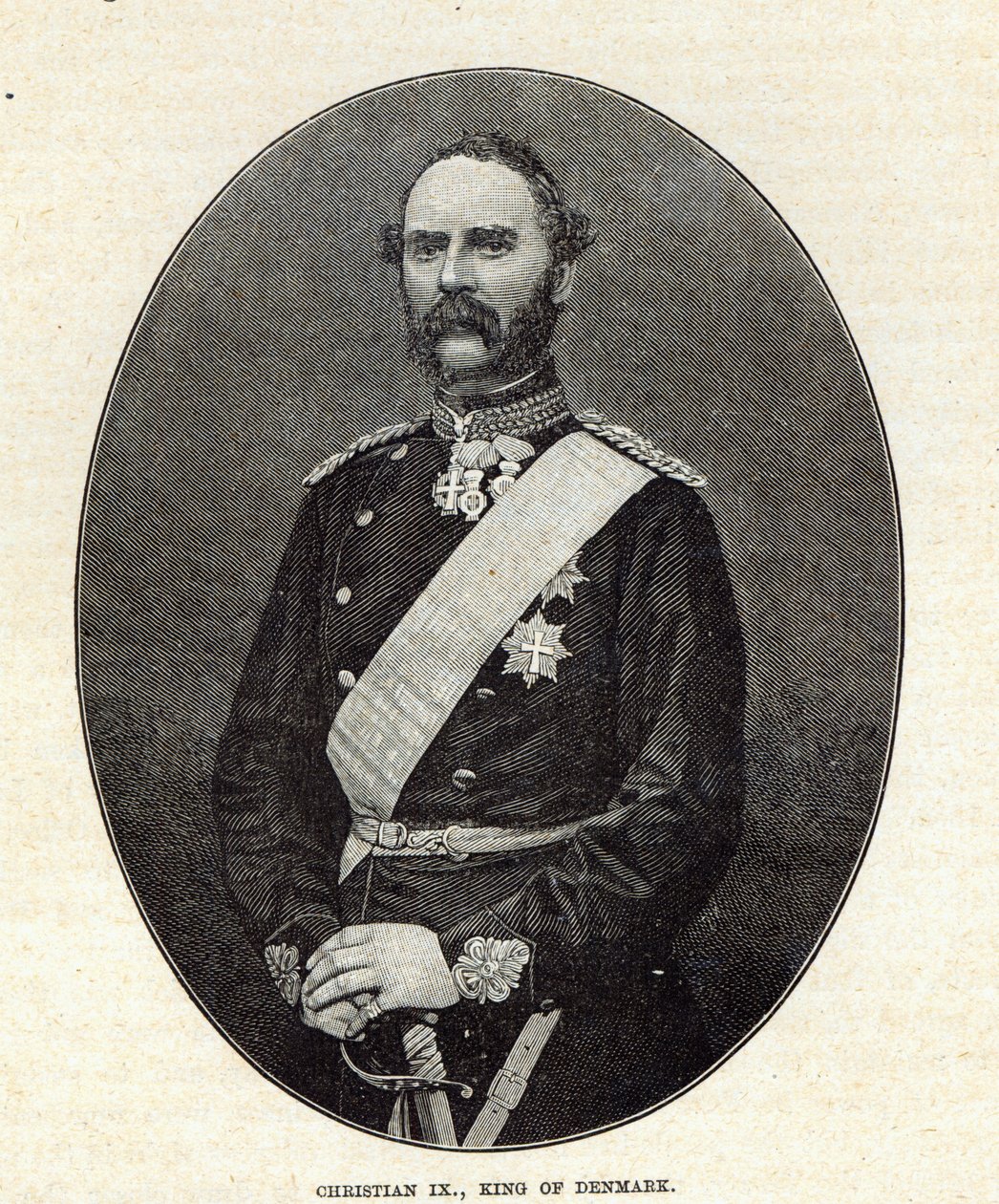 Christian IX, Rey de Dinamarca de English School