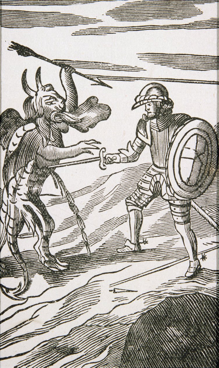 Cristiano y Apollyon, de la 13ª edición de 