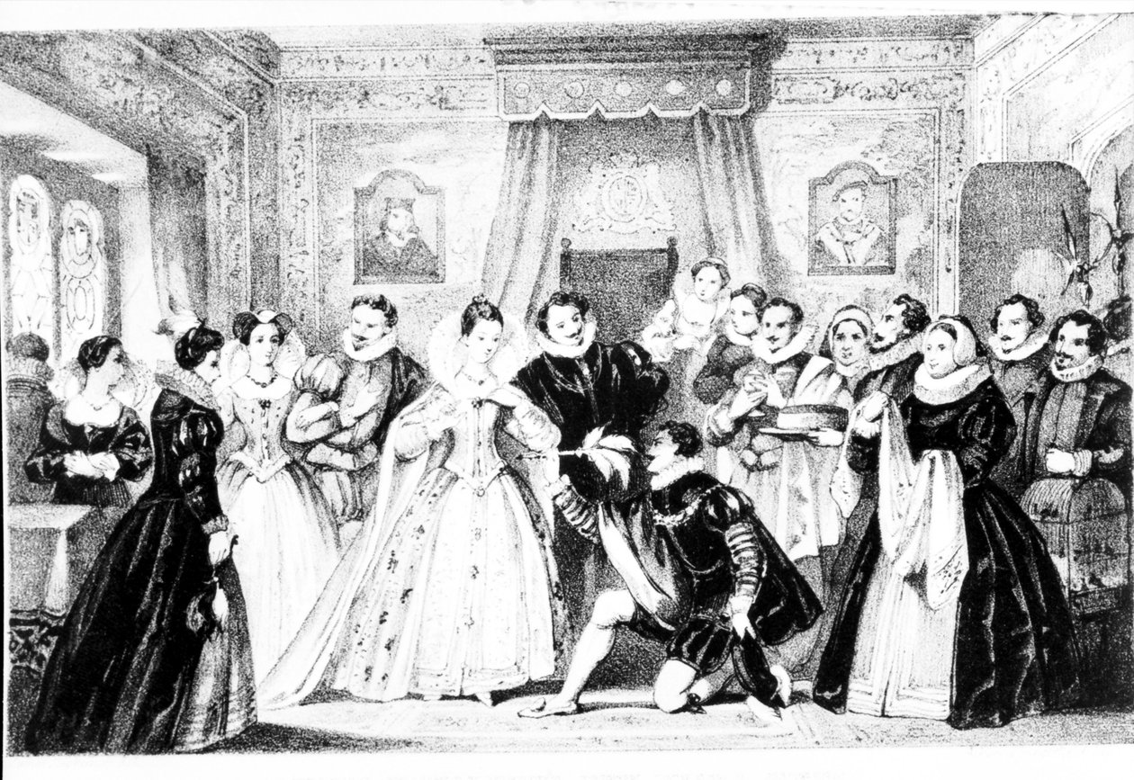 Navidad en la Corte de la Reina Isabel I de English School