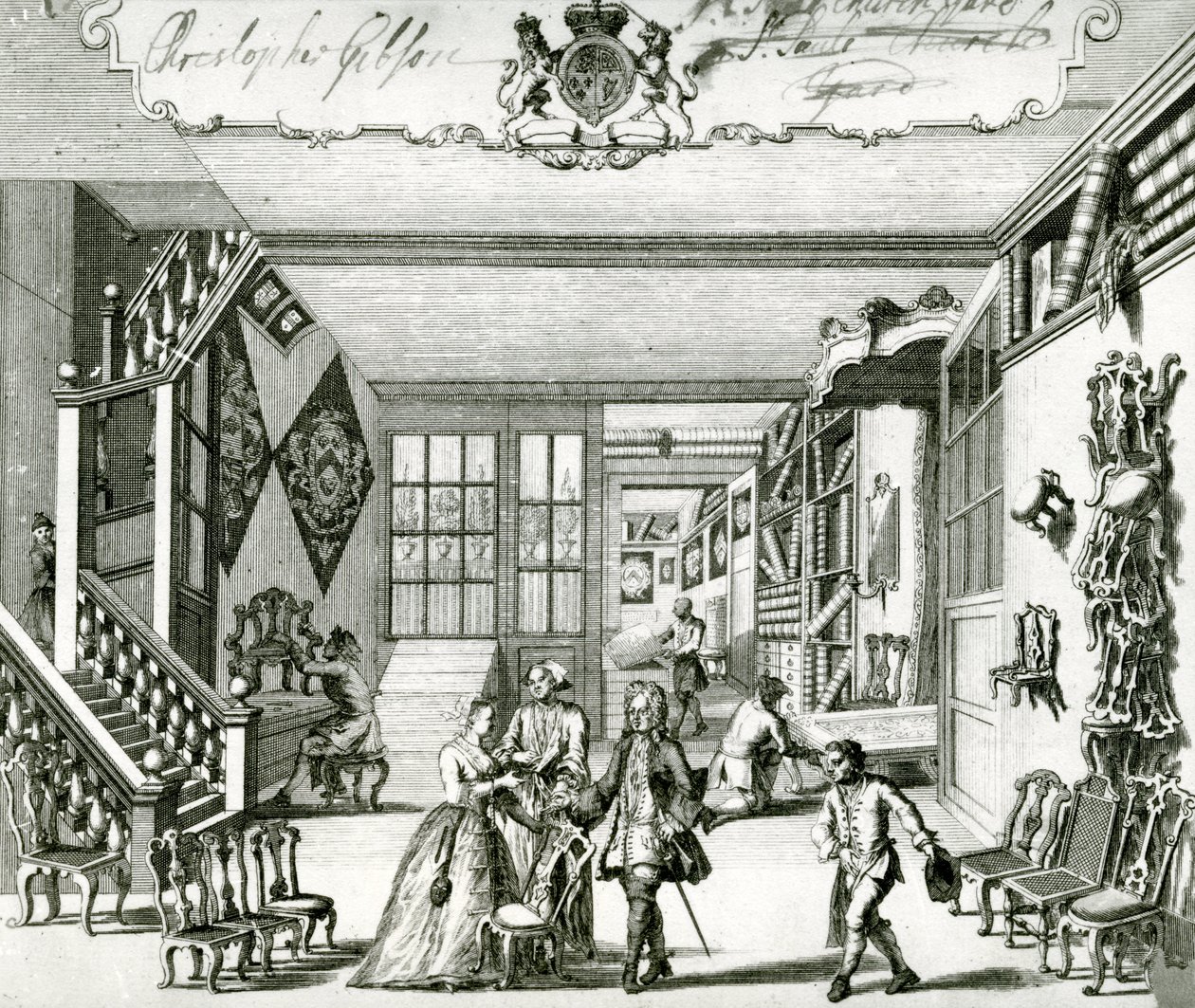 Christopher Gibson, fabricante de muebles de English School