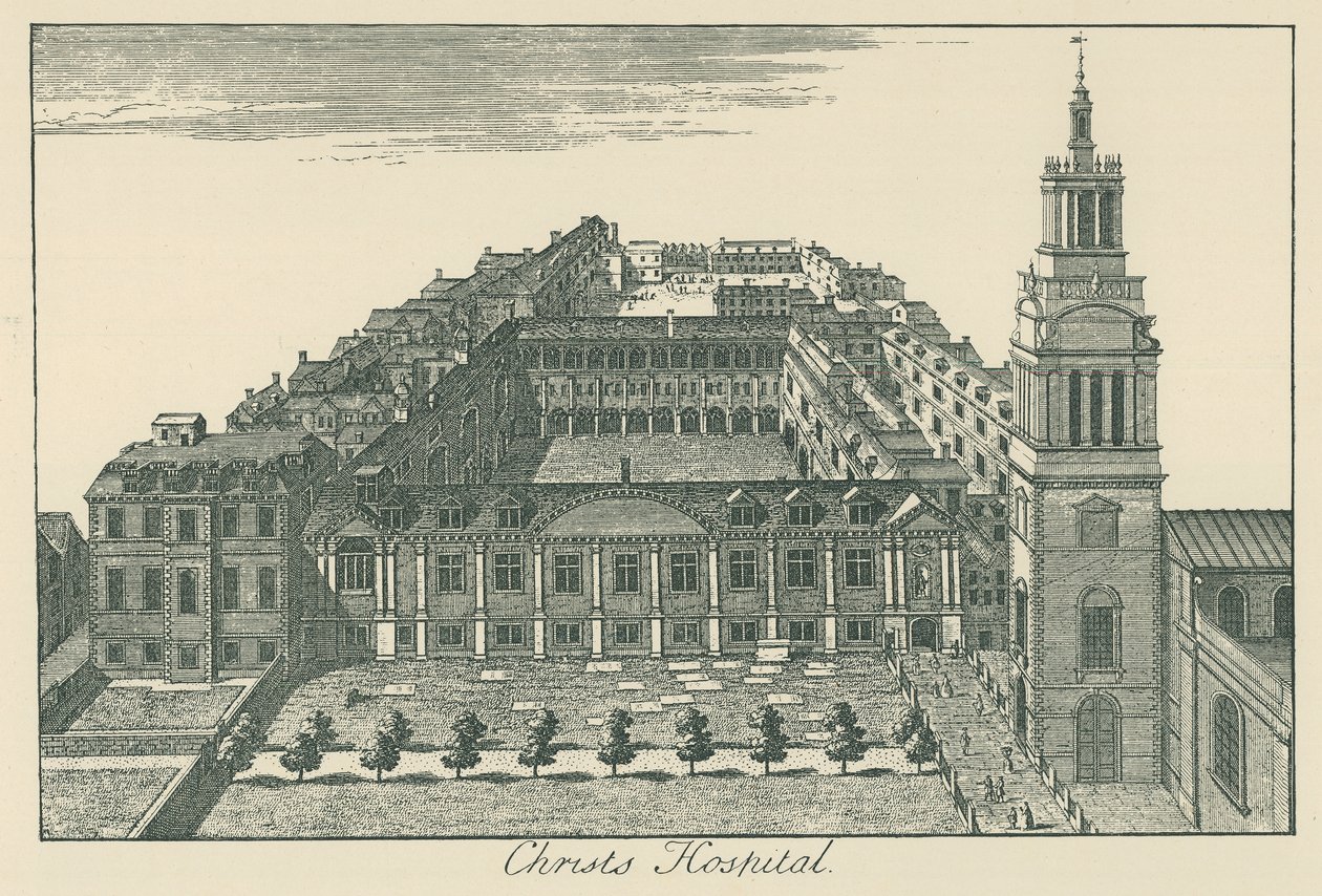 Hospital de Cristo (litografía) de English School