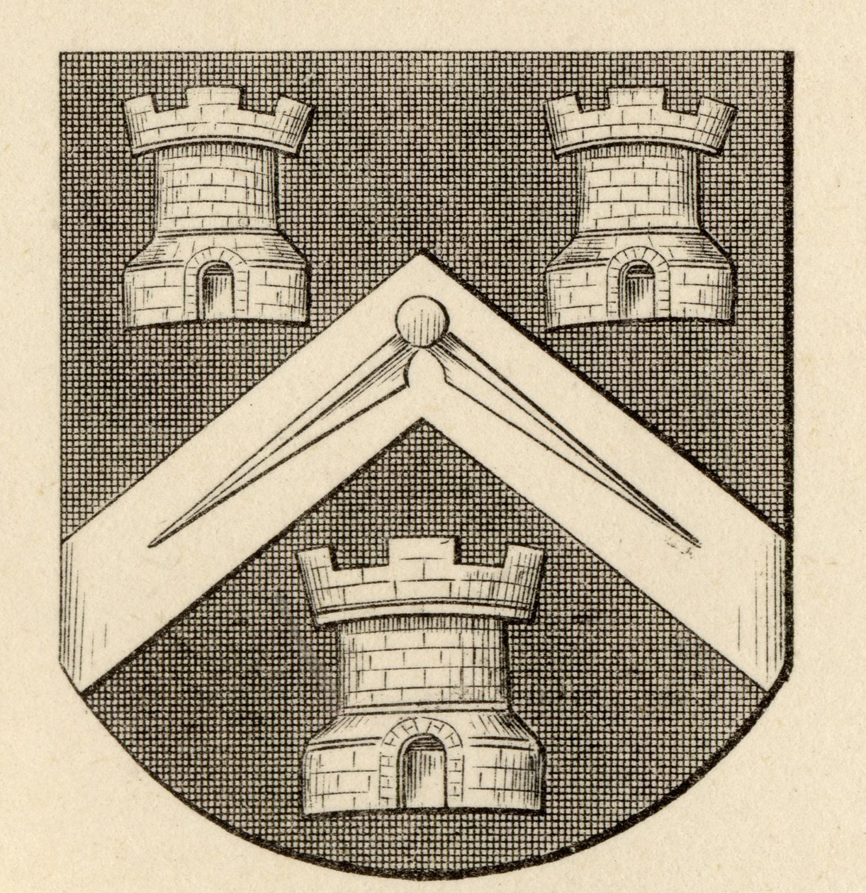 Escudo de armas de la Compañía de Masones, de 