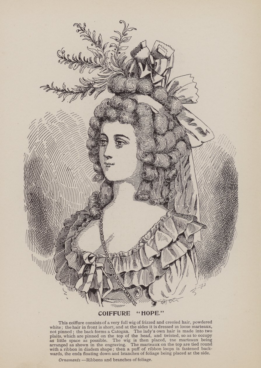 Peinado "Esperanza" (grabado) de English School