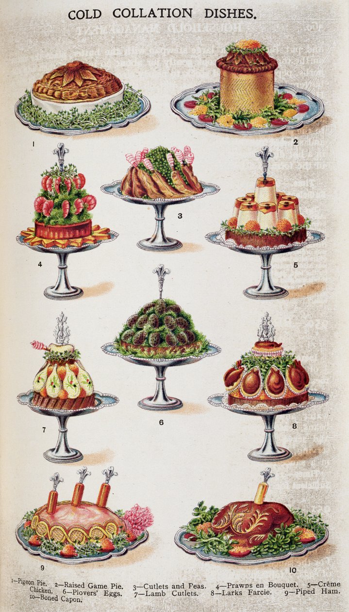 Platos de colación fría, del 