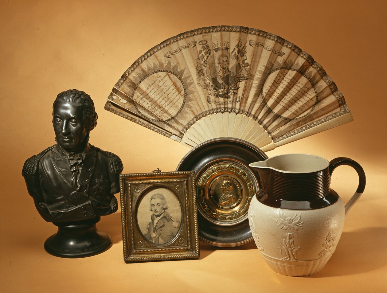 Artículos conmemorativos relacionados con el Almirante Lord Nelson, 1798-c.1830 de English School