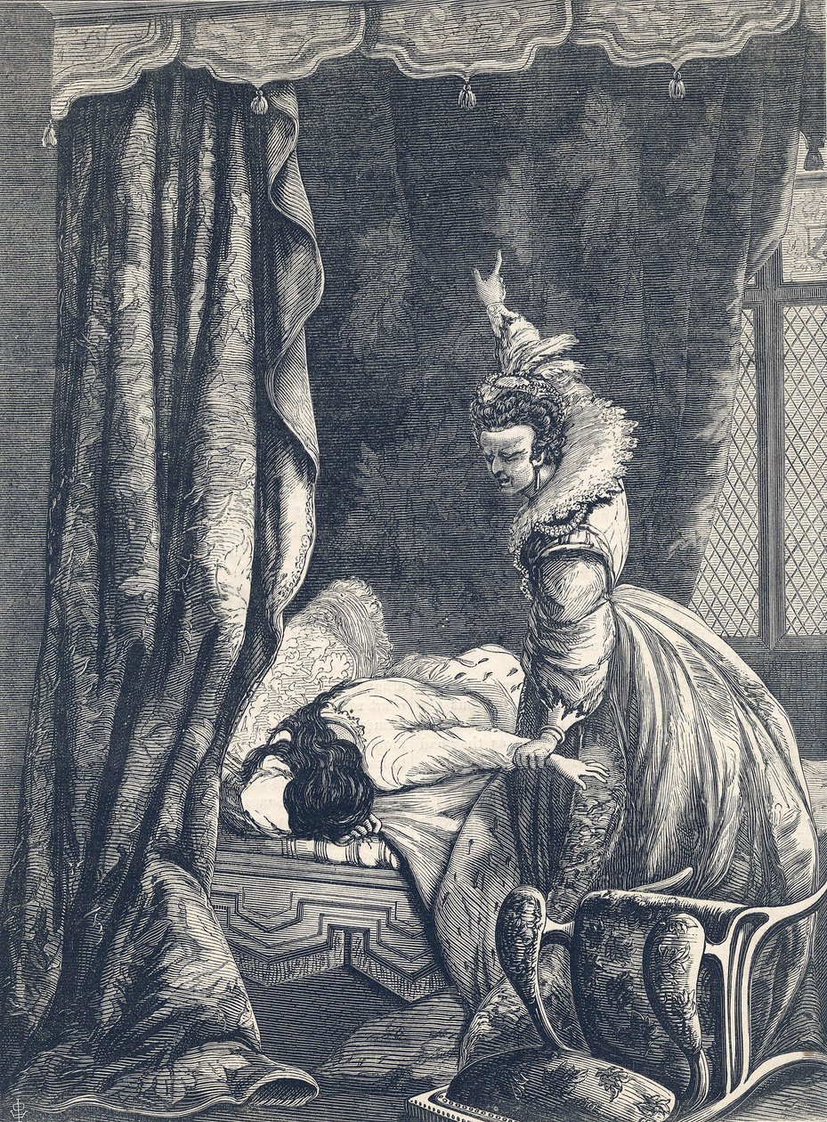 Confesión de la Condesa de Nottingham, 1865 de English School