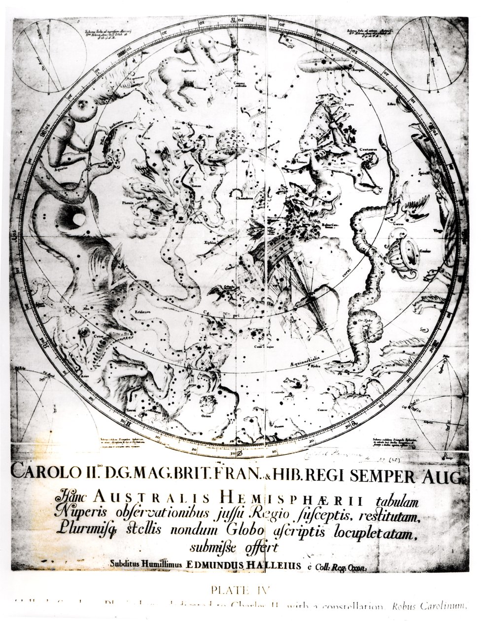 Constelaciones del hemisferio sur, de la 