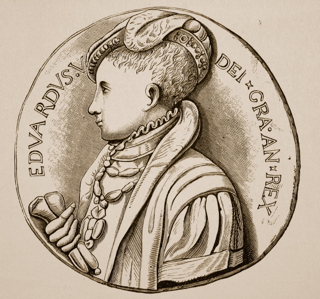 Medalla de coronación de Eduardo VI de English School