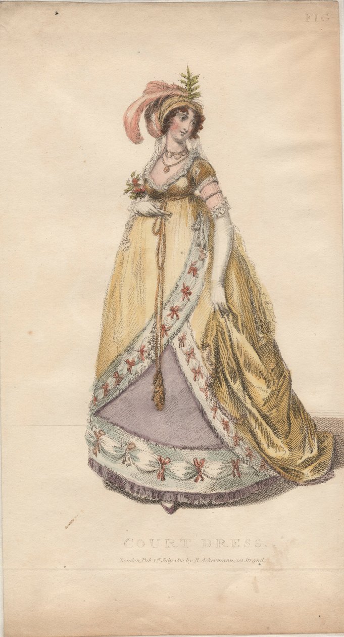 Vestido de corte de English School