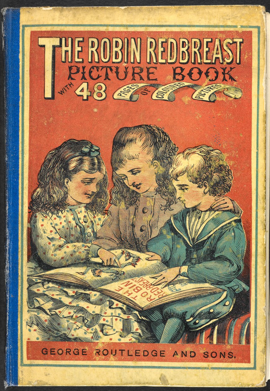 Portada del libro ilustrado de Robin Redbreast de English School