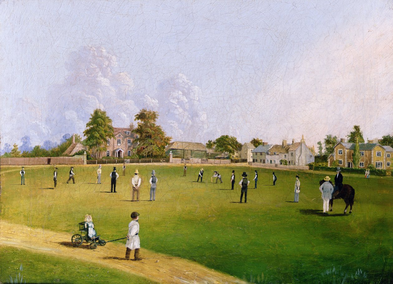 Críquet en Mitcham Green de English School