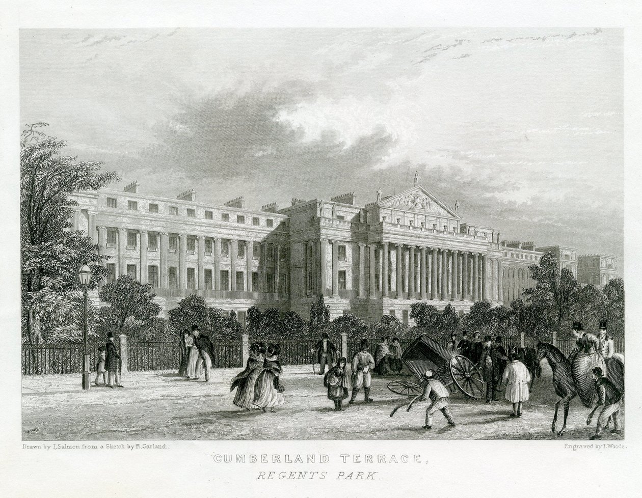 Cumberland Terrace, Regents Park, Londres de English School
