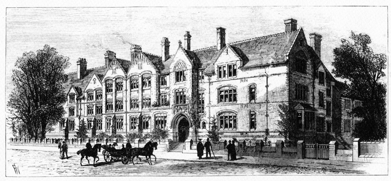 Dalton Hall, residencia para estudiantes de la Universidad de Victoria, Manchester de English School