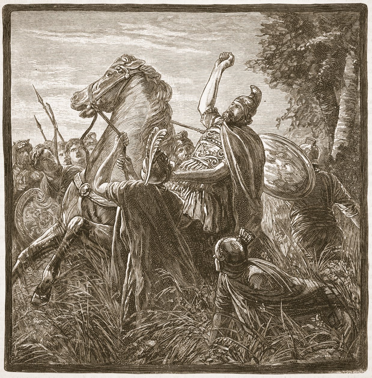 Muerte de Craso de English School
