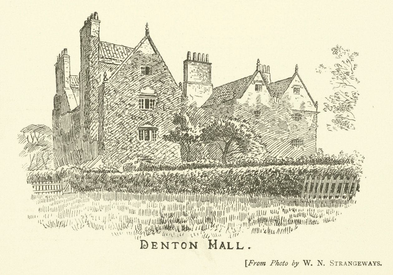 Denton Hall (grabado) de English School