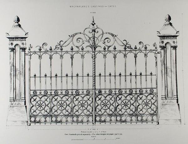 Diseño para una puerta, de 