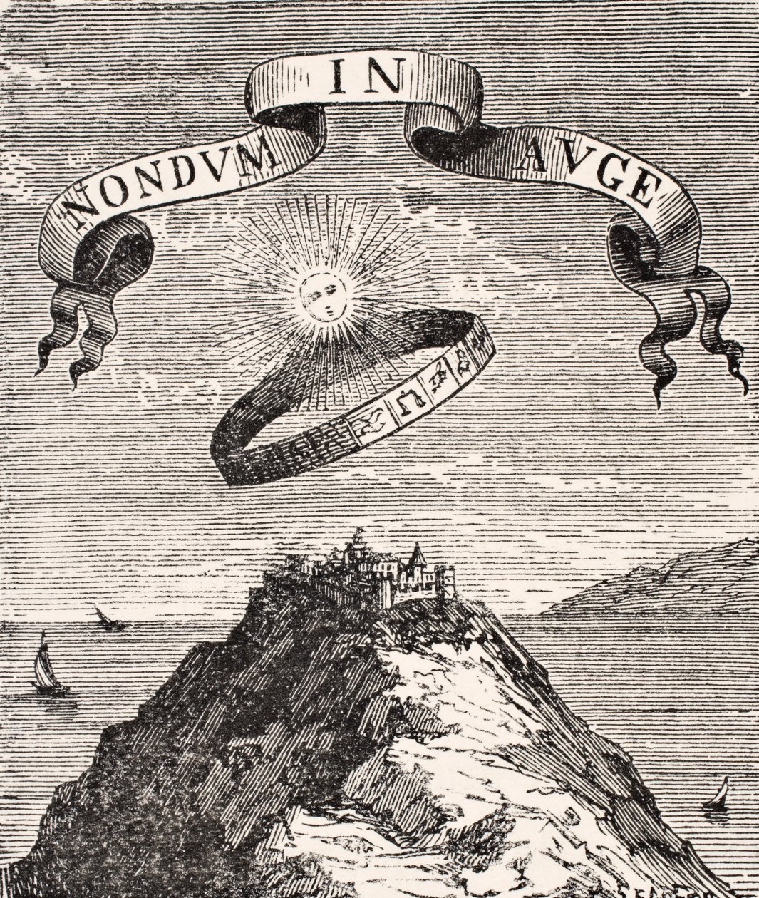 Emblema del Emperador Carlos V, 1878 de English School