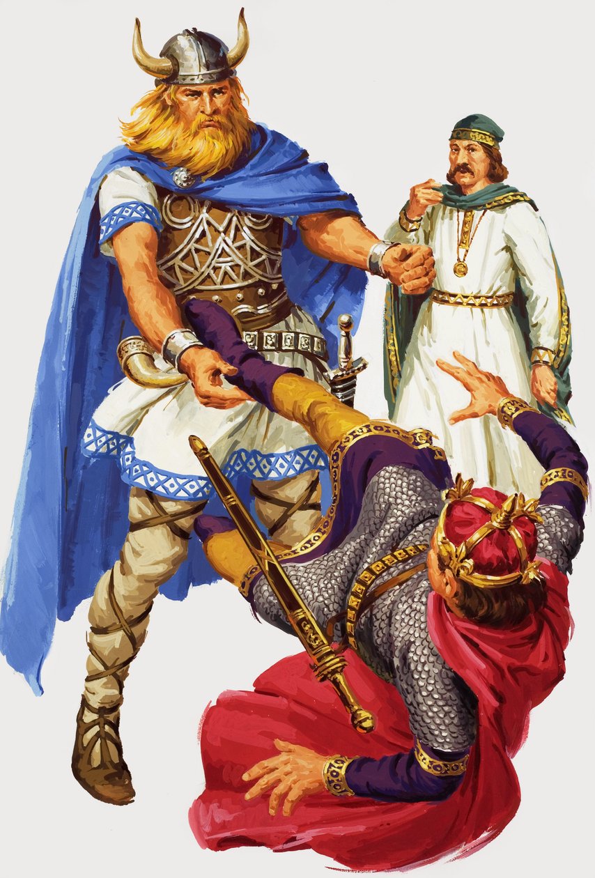 Diablos del mar, de "La historia de Francia". de English School