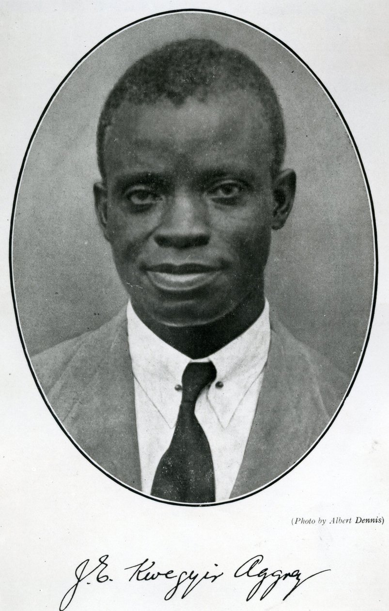 Dr. James Emmanuel Kwegyir Aggrey (1875-1927) de English School