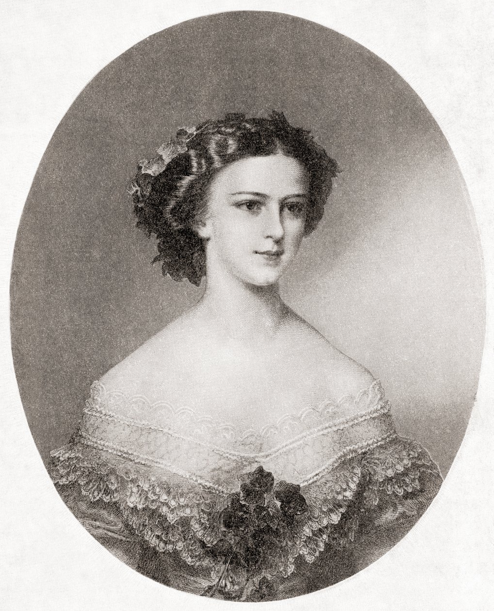 Duquesa Elisabeth en Baviera, de "Hutchinson