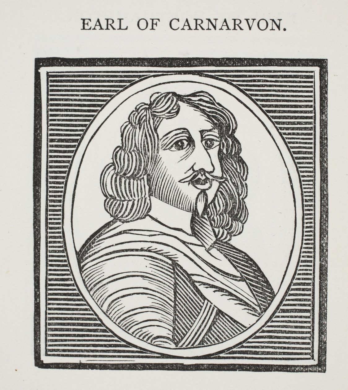 Conde de Carnarvon, ilustración de Chap-books del siglo XVIII de John Ashton, pub. 1882 de English School